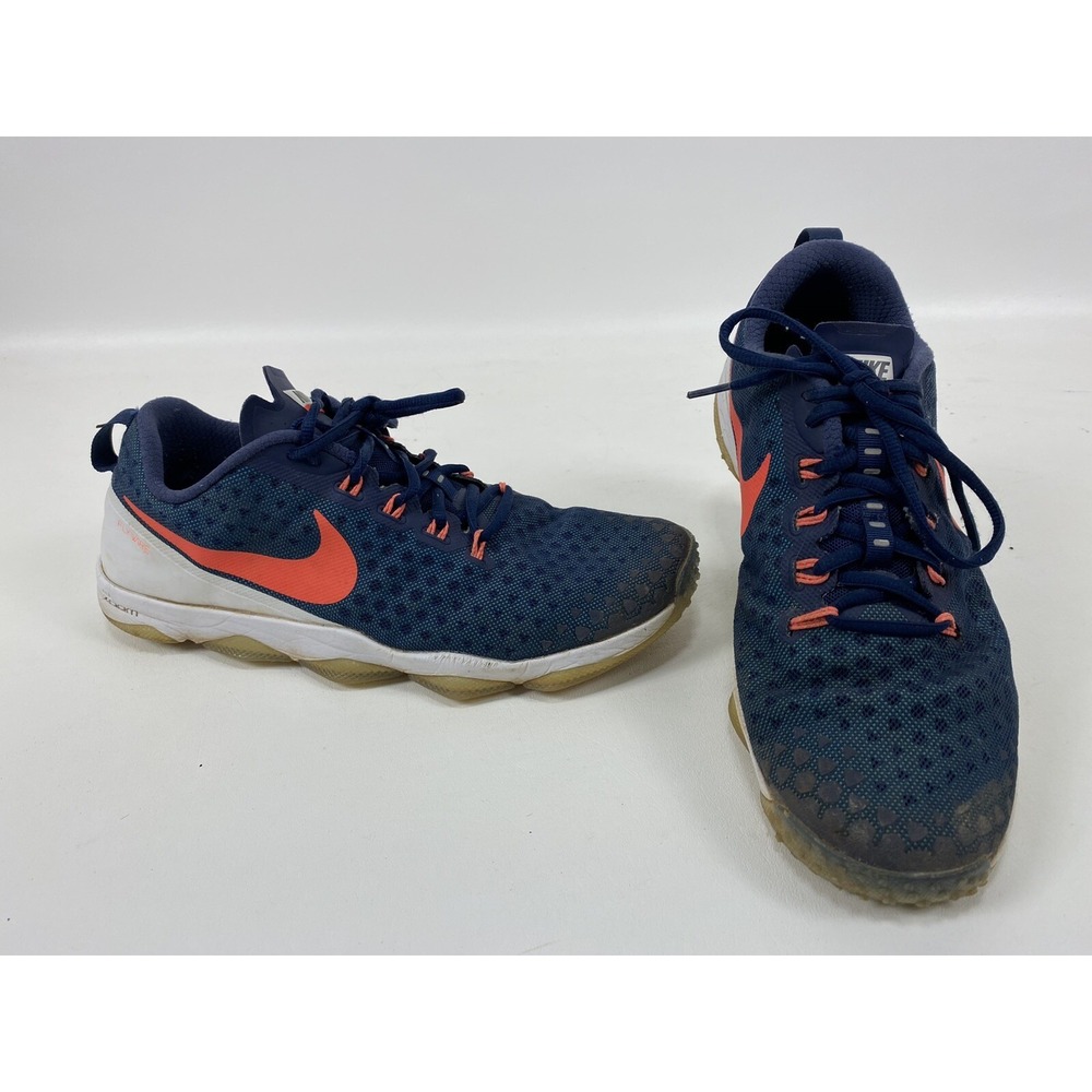 Nike Men's Flywire Zoom Hypercross TR2 Training Shoes Size 11 749362-484 Blue